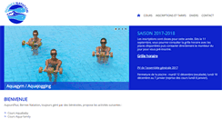 Desktop Screenshot of bernex-natation.ch